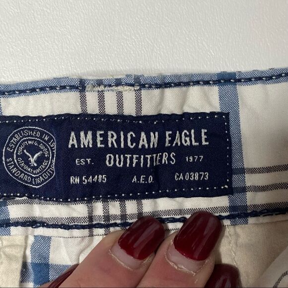 American Eagle Outfitters | Plaid Long Board Shorts - Picture 2 of 4